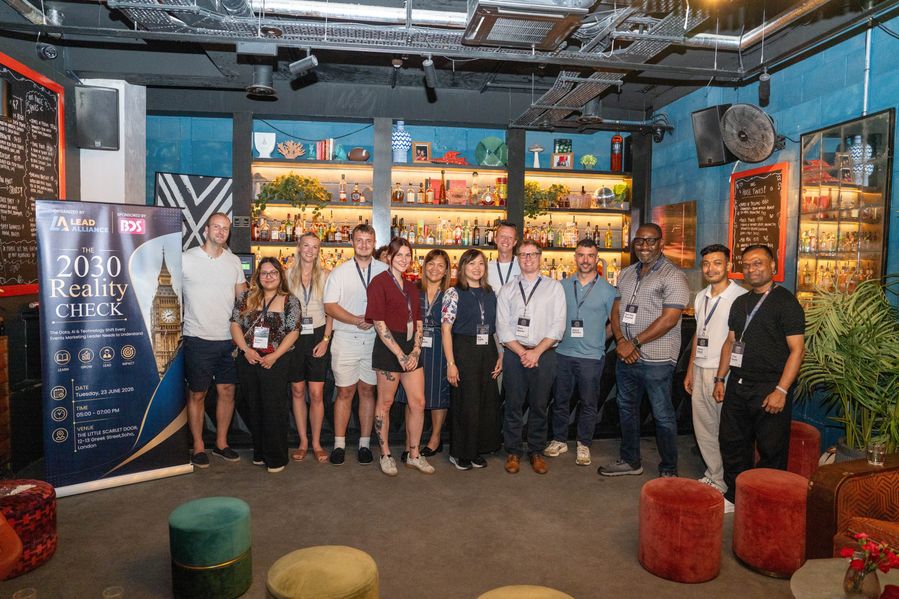 Attendees group photo at The 2030 Reality Check, London